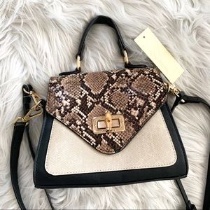 COLLECTION18 Petite Shoulder Bag with Top Handle